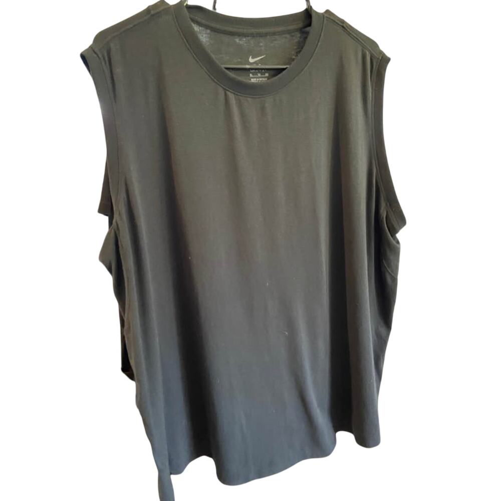 Nike mens XL black performance tank top
